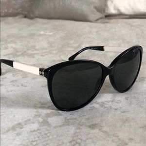 Chanel quilted leather sunglasses
